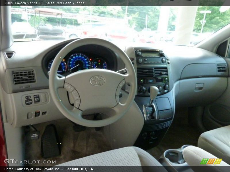 Salsa Red Pearl / Stone 2009 Toyota Sienna LE