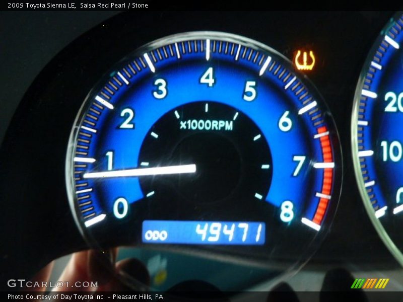 Salsa Red Pearl / Stone 2009 Toyota Sienna LE