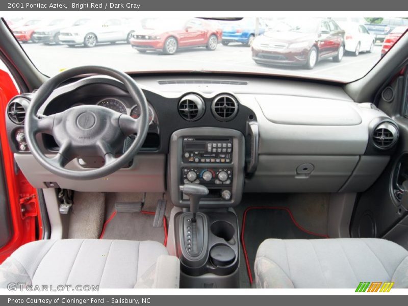 Dashboard of 2001 Aztek 