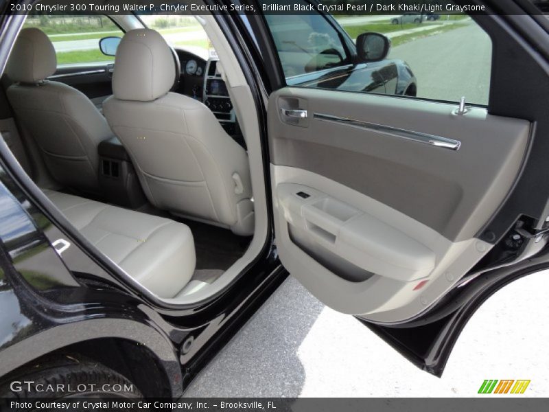 Brilliant Black Crystal Pearl / Dark Khaki/Light Graystone 2010 Chrysler 300 Touring Walter P. Chryler Executive Series
