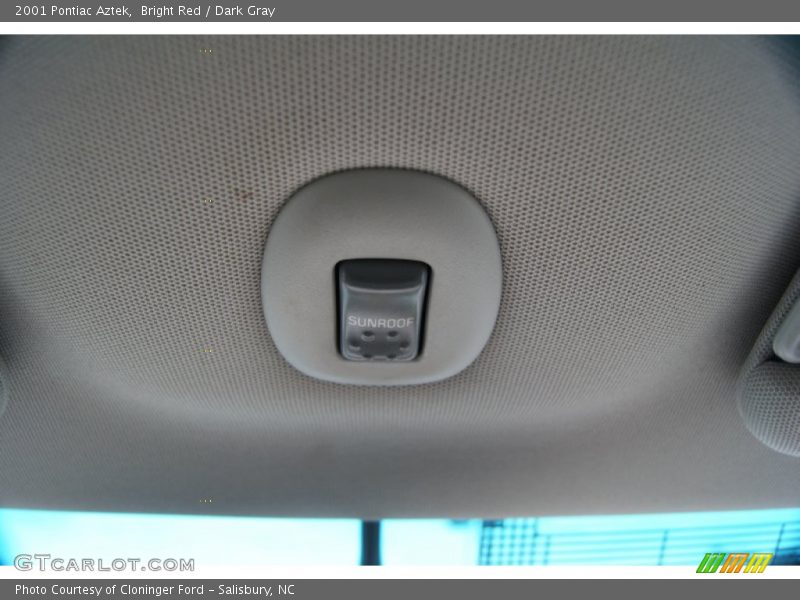 Bright Red / Dark Gray 2001 Pontiac Aztek