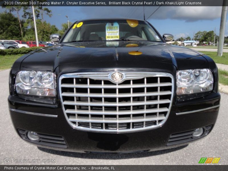 Brilliant Black Crystal Pearl / Dark Khaki/Light Graystone 2010 Chrysler 300 Touring Walter P. Chryler Executive Series