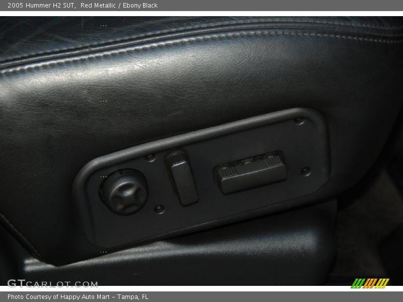 Red Metallic / Ebony Black 2005 Hummer H2 SUT
