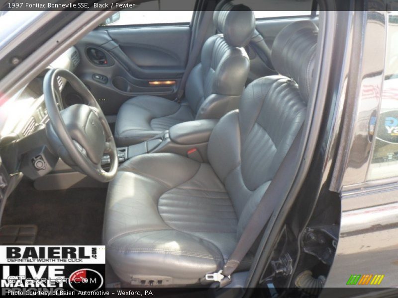 Black / Pewter 1997 Pontiac Bonneville SSE