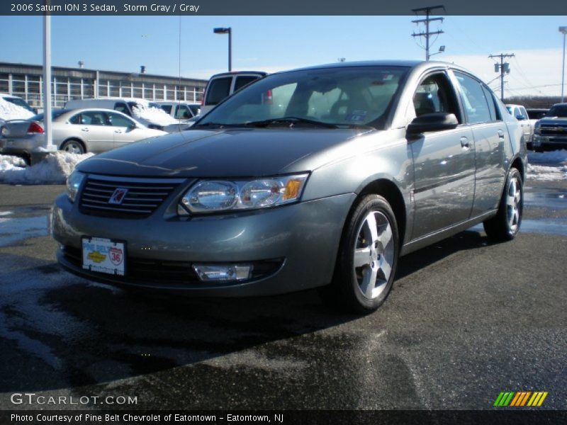 Storm Gray / Gray 2006 Saturn ION 3 Sedan