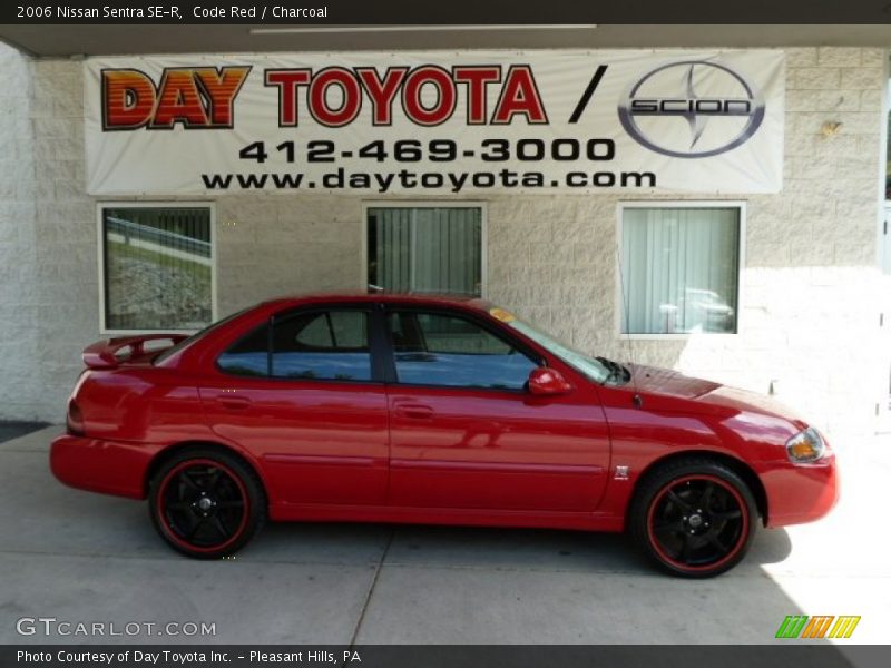 Code Red / Charcoal 2006 Nissan Sentra SE-R