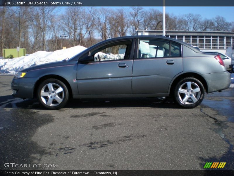 Storm Gray / Gray 2006 Saturn ION 3 Sedan