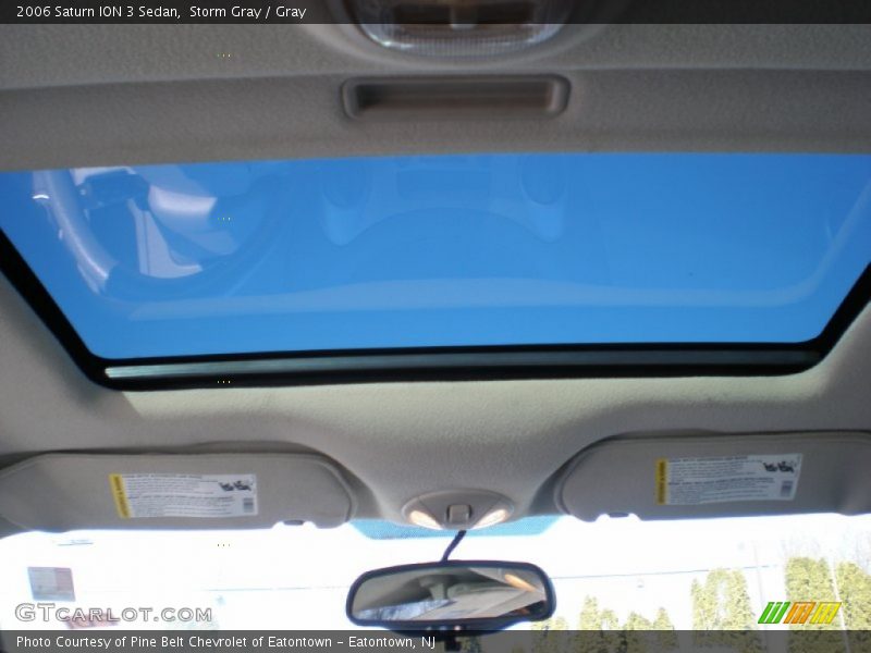 Storm Gray / Gray 2006 Saturn ION 3 Sedan