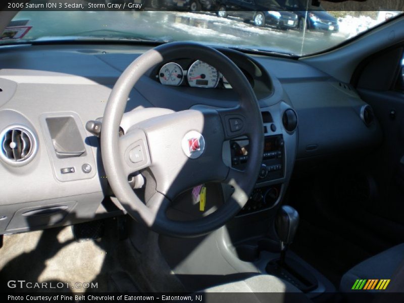 Storm Gray / Gray 2006 Saturn ION 3 Sedan