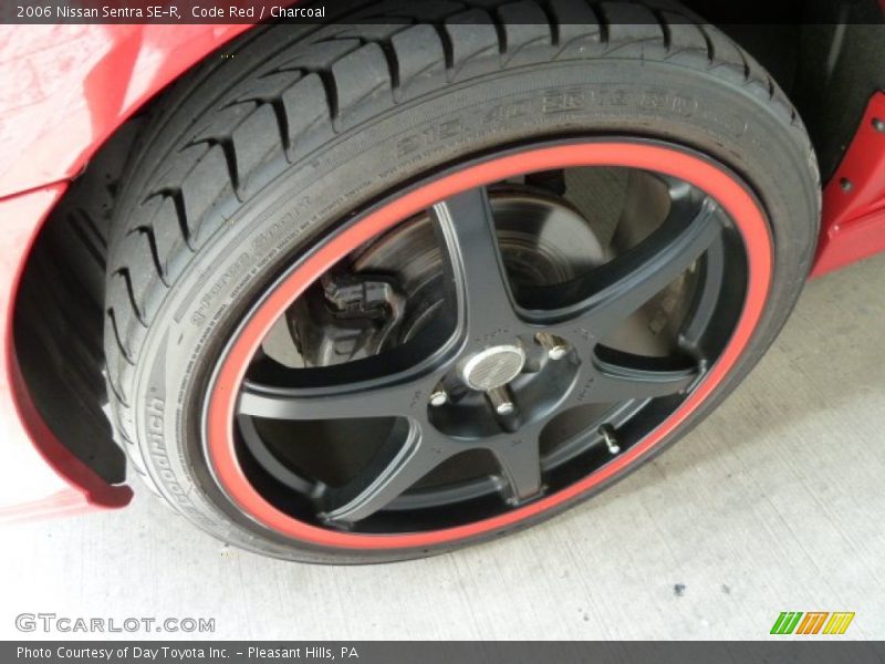 Code Red / Charcoal 2006 Nissan Sentra SE-R