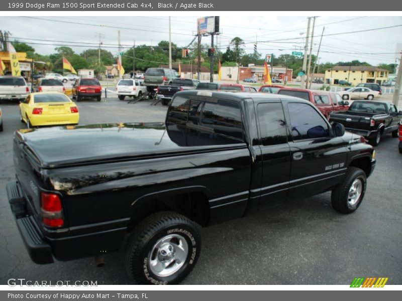 Black / Agate Black 1999 Dodge Ram 1500 Sport Extended Cab 4x4
