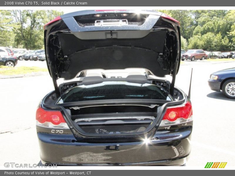 Solid Black / Calcite Cream 2008 Volvo C70 T5