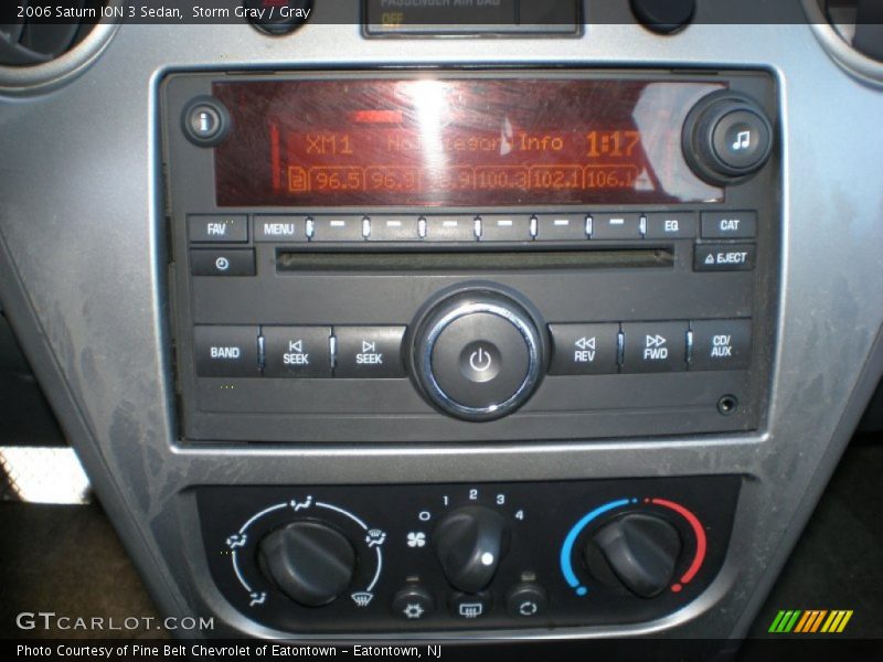 Storm Gray / Gray 2006 Saturn ION 3 Sedan