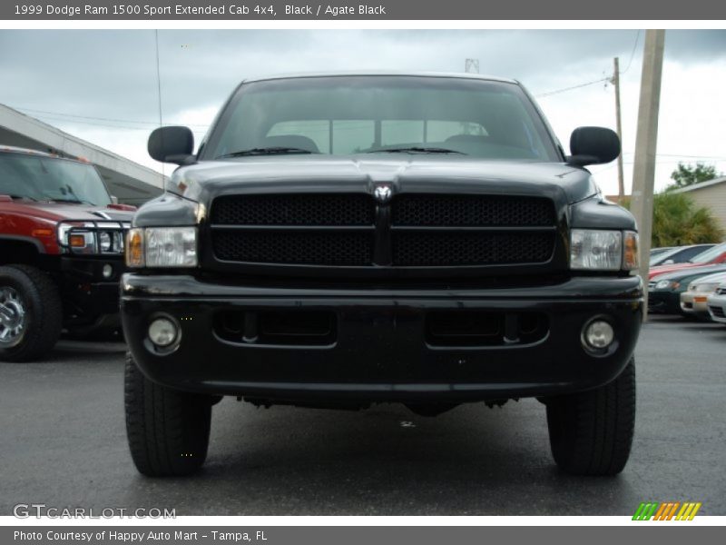 Black / Agate Black 1999 Dodge Ram 1500 Sport Extended Cab 4x4
