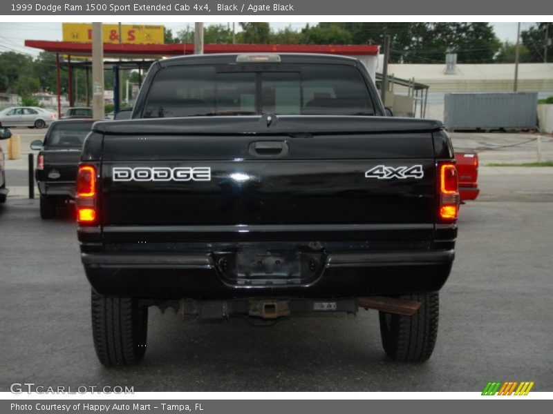Black / Agate Black 1999 Dodge Ram 1500 Sport Extended Cab 4x4