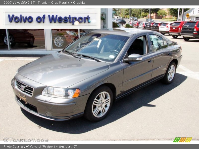 Titanium Gray Metallic / Graphite 2007 Volvo S60 2.5T