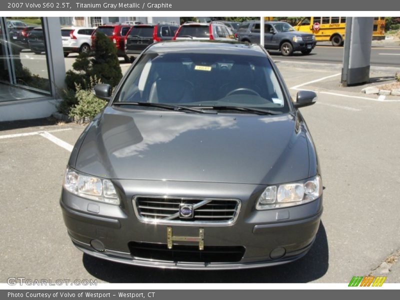 Titanium Gray Metallic / Graphite 2007 Volvo S60 2.5T