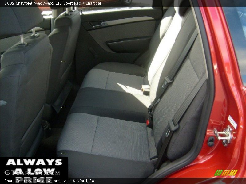 Sport Red / Charcoal 2009 Chevrolet Aveo Aveo5 LT