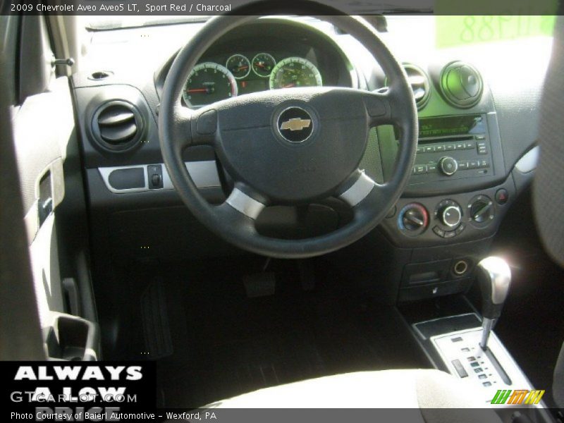 Sport Red / Charcoal 2009 Chevrolet Aveo Aveo5 LT