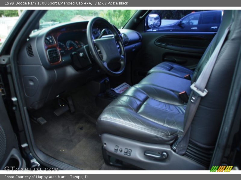 Black / Agate Black 1999 Dodge Ram 1500 Sport Extended Cab 4x4