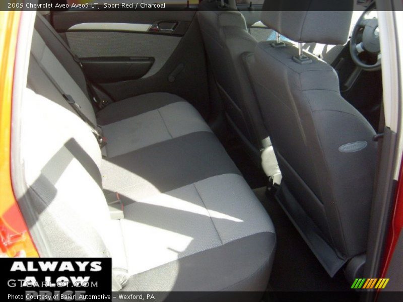 Sport Red / Charcoal 2009 Chevrolet Aveo Aveo5 LT