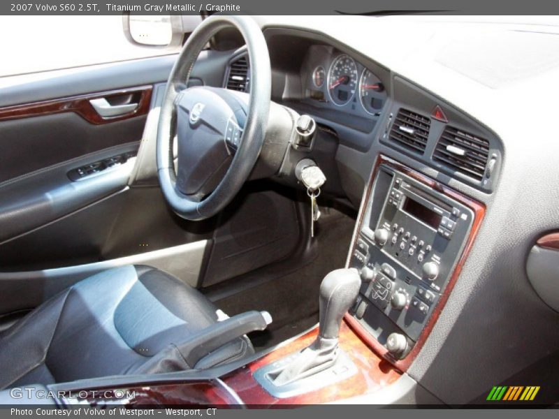 Titanium Gray Metallic / Graphite 2007 Volvo S60 2.5T
