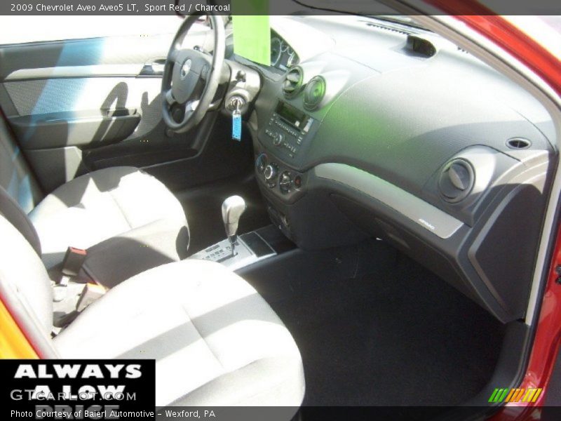 Sport Red / Charcoal 2009 Chevrolet Aveo Aveo5 LT