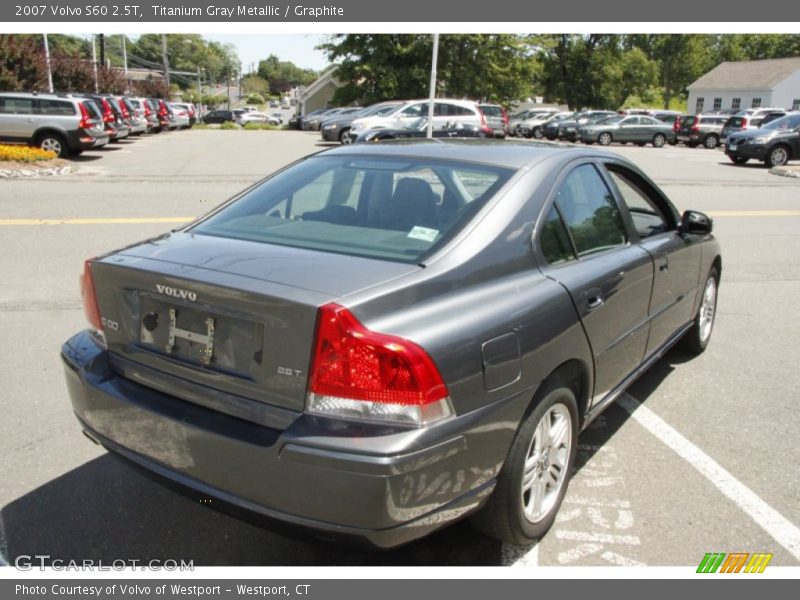 Titanium Gray Metallic / Graphite 2007 Volvo S60 2.5T