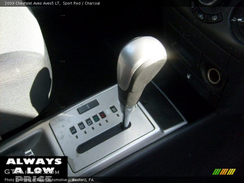 Sport Red / Charcoal 2009 Chevrolet Aveo Aveo5 LT