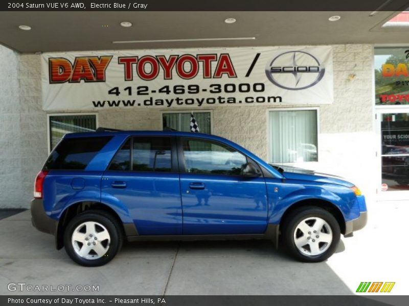 Electric Blue / Gray 2004 Saturn VUE V6 AWD