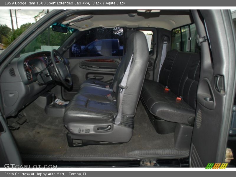  1999 Ram 1500 Sport Extended Cab 4x4 Agate Black Interior