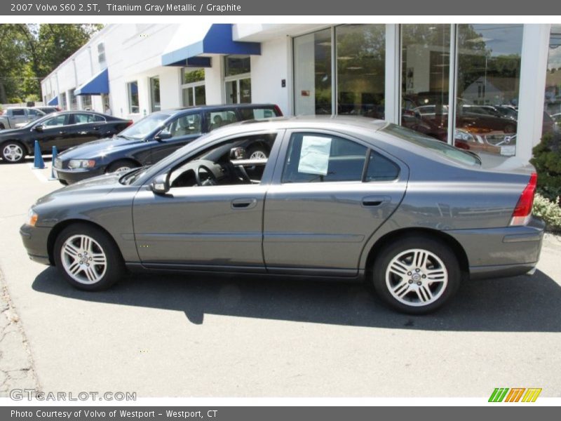 Titanium Gray Metallic / Graphite 2007 Volvo S60 2.5T