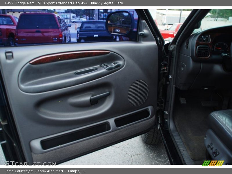 Black / Agate Black 1999 Dodge Ram 1500 Sport Extended Cab 4x4
