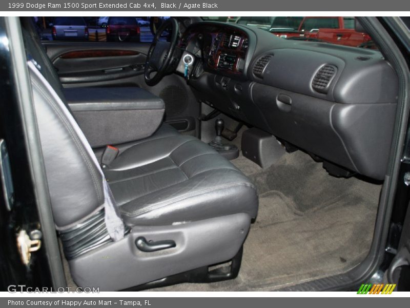 Black / Agate Black 1999 Dodge Ram 1500 Sport Extended Cab 4x4