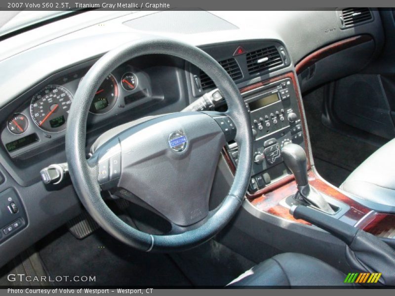Titanium Gray Metallic / Graphite 2007 Volvo S60 2.5T