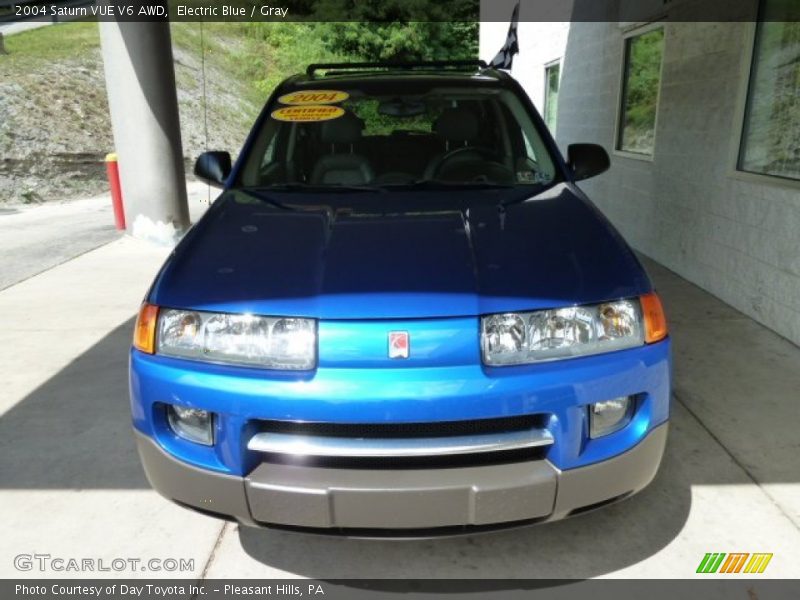 Electric Blue / Gray 2004 Saturn VUE V6 AWD