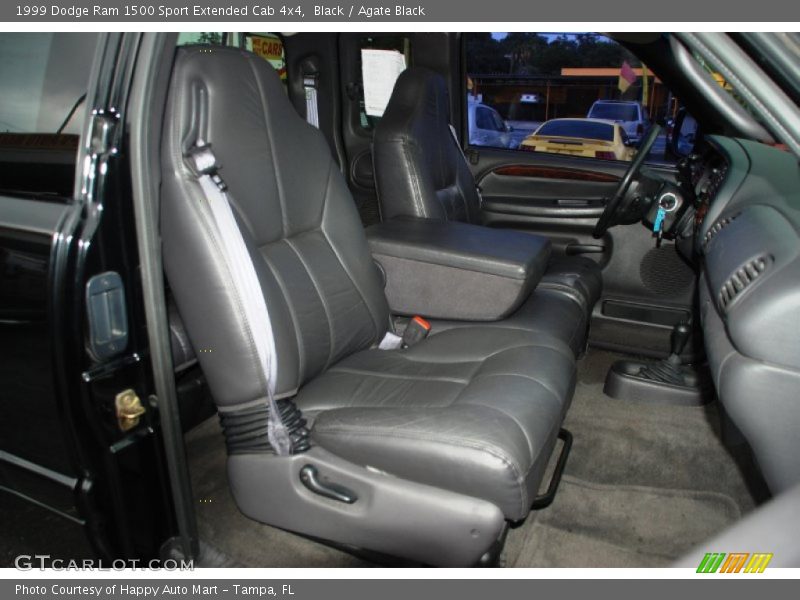 Black / Agate Black 1999 Dodge Ram 1500 Sport Extended Cab 4x4