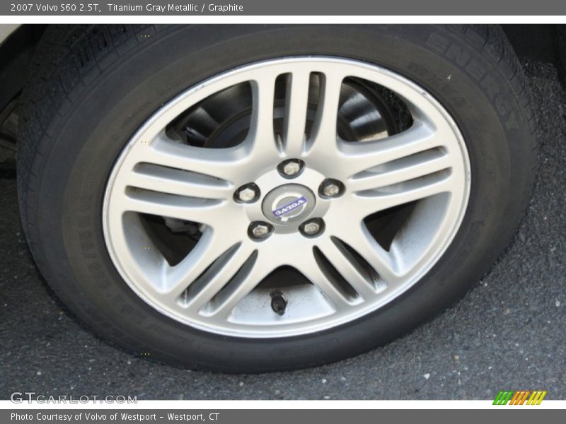 Titanium Gray Metallic / Graphite 2007 Volvo S60 2.5T