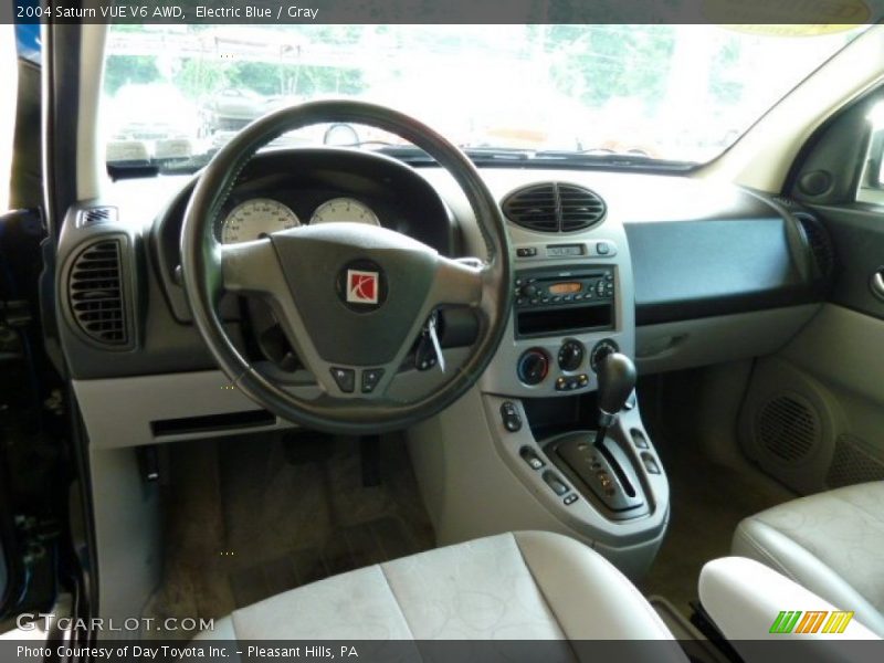 Electric Blue / Gray 2004 Saturn VUE V6 AWD