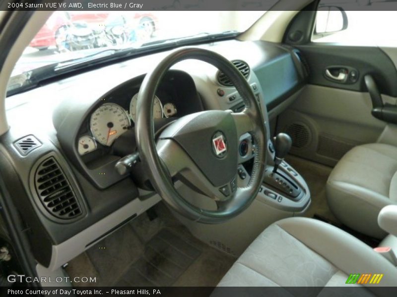 Electric Blue / Gray 2004 Saturn VUE V6 AWD