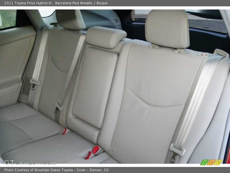 Barcelona Red Metallic / Bisque 2011 Toyota Prius Hybrid IV