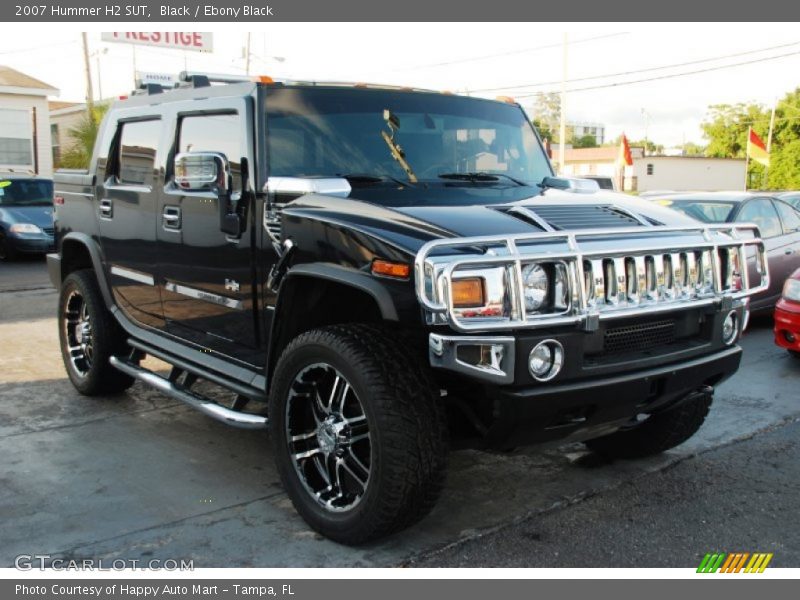Black / Ebony Black 2007 Hummer H2 SUT