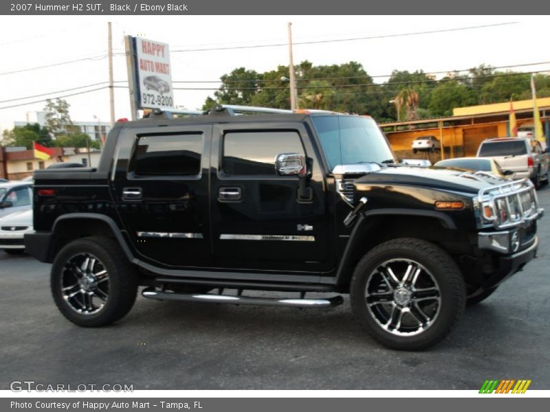 Black / Ebony Black 2007 Hummer H2 SUT