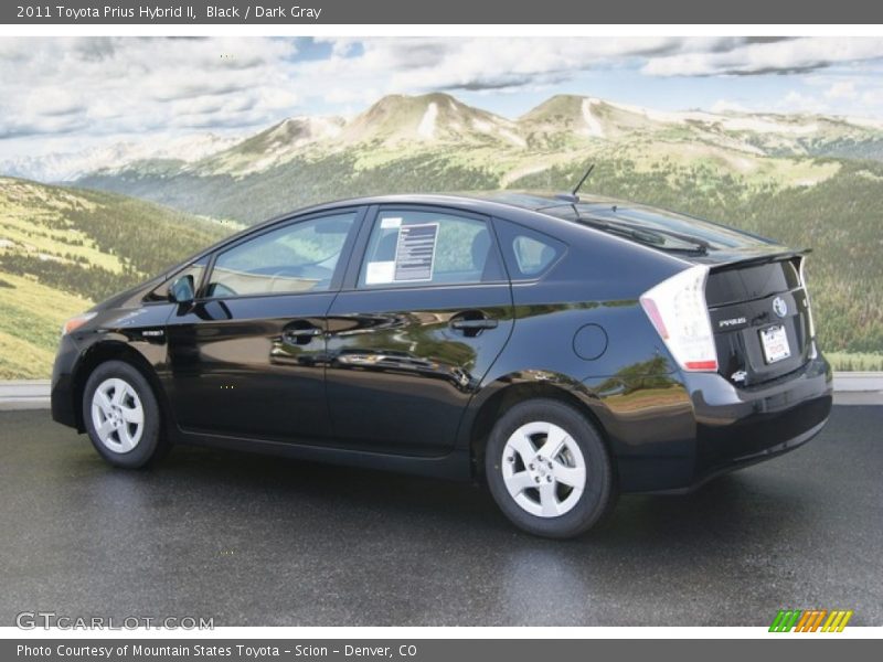 Black / Dark Gray 2011 Toyota Prius Hybrid II