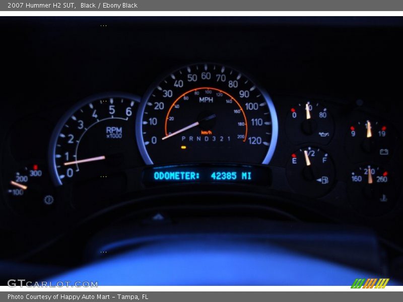 Black / Ebony Black 2007 Hummer H2 SUT