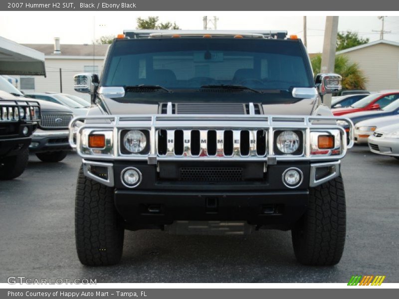 Black / Ebony Black 2007 Hummer H2 SUT