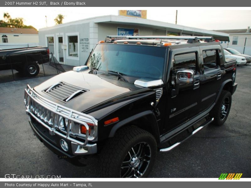 Black / Ebony Black 2007 Hummer H2 SUT