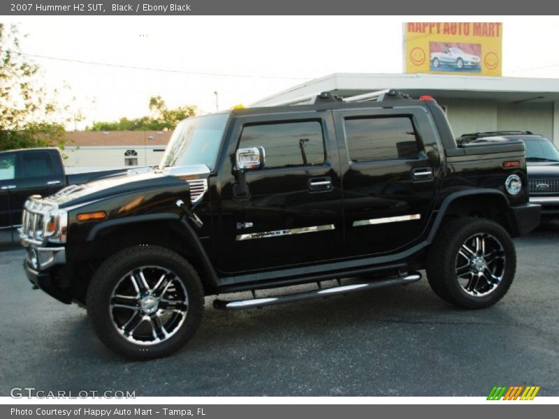 Black / Ebony Black 2007 Hummer H2 SUT