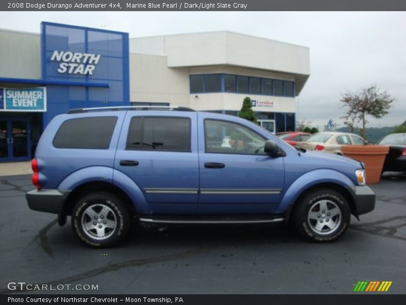 Marine Blue Pearl / Dark/Light Slate Gray 2008 Dodge Durango Adventurer 4x4