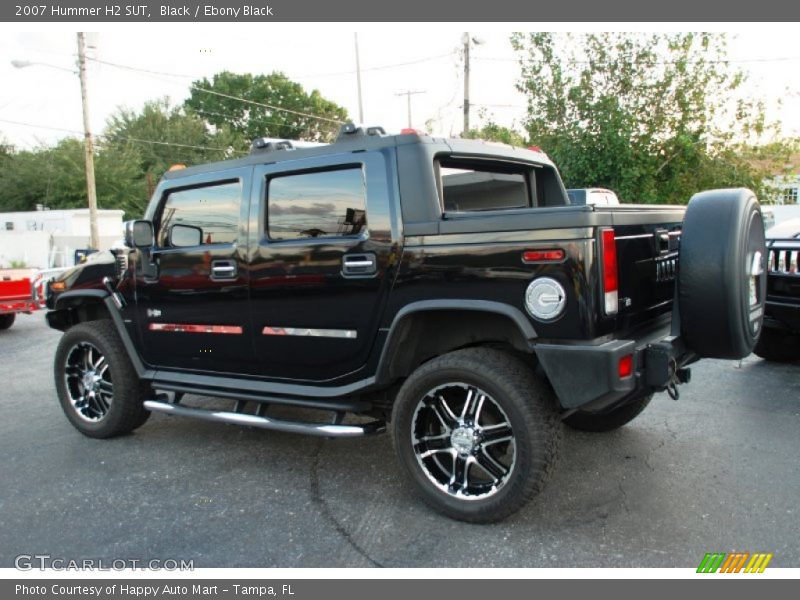 Black / Ebony Black 2007 Hummer H2 SUT